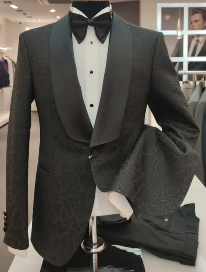 Σμόκιν Black Jacquard